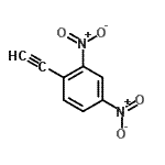 CAS 登录号：18436-61-8， 1-乙炔基-2,4-二硝基苯