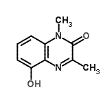 CAS 登录号：184423-25-4， 5-羟基-1,3-二甲基-2(1H)-喹喔啉酮