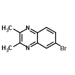 CAS 登录号：18470-23-0， 6-溴-2,3-二甲基喹喔啉