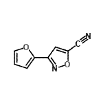 CAS 登录号：184868-49-3， 3-(2-呋喃基)-1,2-恶唑-5-甲腈
