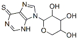 CAS 登录号:18520-89-3, 9-(3,4,5-三羟基四氢吡喃-2-基)-3H-嘌呤-6-硫酮