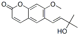 CAS#: 18529-47-0, 6-[(E)-3-Hydroxy-3-Methyl-1-Butenyl]-7-Methoxy-2H-1-Benzopyran-2-One