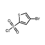 CAS 登录号：185329-76-4， 4-溴-2-噻吩磺酰氯