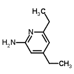 CAS 登录号：185417-52-1， 4,6-二乙基吡啶-2-胺