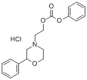 CAS 登录号:185759-03-9, 苯基2-(2-苯基吗啉-4-基)乙基碳酸酯盐酸盐