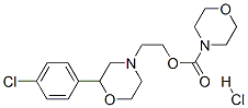 CAS#: 185759-16-4, 2-[2-(4-Chlorophenyl)Morpholin-4-Yl]Ethyl Morpholine-4-Carboxylate Hydrochloride