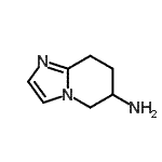 CAS 登录号：185796-58-1， 5,6,7,8-四氢咪唑并[1,2-a]吡啶-6-胺