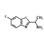 CAS 登录号：185949-49-9， 1-(6-氟-1,3-苯并噻唑-2-基)乙胺
