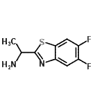 CAS 登录号：185949-54-6， 1-(5,6-二氟-1,3-苯并噻唑-2-基)乙胺