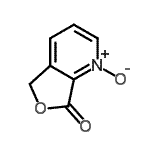 CAS 登录号：186037-27-4， 呋喃并[3,4-b]吡啶-7(5H)-酮1-氧化物