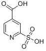CAS 登录号：18616-07-4， 2-磺基-4-吡啶羧酸