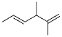CAS 登录号：18669-52-8， (4E)-2,3-二甲基己-1,4-二烯