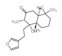 CAS#: 18676-07-8, (3S,4R,4aS,8aS)-4-(2-Furan-3-ylethyl)-4-hydroxy-3,4a,8,8-tetramethyl-1,3,5,6,7,8a-hexahydronaphthalen-2-one