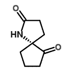 CAS#: 187106-15-6, (5R)-1-Azaspiro[4.4]Nonane-2,6-Dione