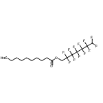 CAS#: 18770-61-1, 2,2,3,3,4,4,5,5,6,6,7,7-Dodecafluoroheptyl Decanoate