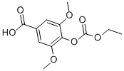CAS#: 18780-67-1, 4-Ethoxycarbonyloxy-3,5-Dimethoxybenzoic Acid