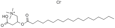 CAS 登录号：18822-91-8， 3-羧基-N,N,N-三甲基-2-[(1-氧代十八烷基)氧基]-1-丙基氯化铵(1:1)