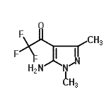 CAS 登录号：188244-31-7， 1-(5-氨基-1,3-二甲基-1H-吡唑-4-基)-2,2,2-三氟乙烷酮