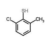 CAS 登录号：18858-05-4， 2-氯-6-甲基苯硫醇