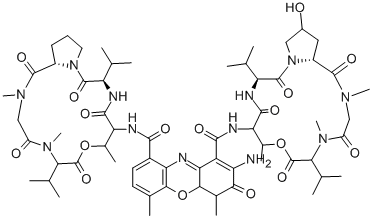CAS#: 18865-46-8, 3'-(4-Hydroxy-L-proline)-Actinomycin D