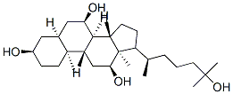 CAS 登录号：18866-87-0， (3R,5S,7R,8R,9S,10S,12S,13R,14S)-17-[(2R)-6-羟基-6-甲基庚烷-2-基]-10,13-二甲基-2,3,4,5,6,7,8,9,11,12,14,15,16,17-十四氢-1H-环戊二烯并[a]菲-3,7,12-三醇