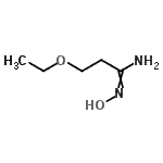 CAS 登录号：188720-03-8， 3-乙氧基-N'-羟基丙脒