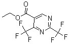 CAS#: 188781-15-9, 2,4-Bis(Trifluoromethyl)-5-Pyrimidinecarboxylic Acid Ethyl Ester