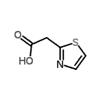CAS 登录号：188937-16-8， 1,3-噻唑-2-基乙酸