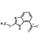 CAS#: 189045-49-6, 2-Methoxy-4-Nitro-1H-Benzimidazole