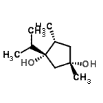 CAS 登录号：189170-44-3， (1S,3R,4R)-3-异丙基-1,4-二甲基-1,3-环戊烷二醇