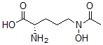 CAS 登录号：18928-01-3， delta-N-乙酰基-delta-N-羟基-L-鸟氨酸