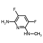 CAS 登录号：189281-29-6， 3,5-二氟-N-甲基-2,6-吡啶二胺