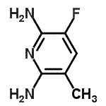 CAS 登录号：189281-70-7， 3-氟-5-甲基-2,6-吡啶二胺