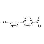 CAS 登录号：189365-93-3， 4-{(E)-[(2-羟基肼基)亚甲基]氨基}苯甲酸