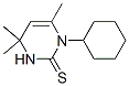 CAS#: 18957-54-5, 1-Cyclohexyl-3,4-Dihydro-4,4,6-Trimethyl-2(1H)-Pyrimidinethione