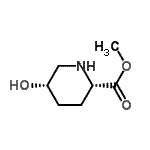 CAS 登录号：189952-46-3， 甲基(2S,5S)-5-羟基-2-哌啶羧酸酯