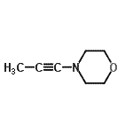 CAS 登录号：19006-26-9， 4-(1-丙炔-1-基)吗啉