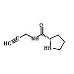 CAS 登录号：190392-27-9， N-2-丙炔-1-基-L-脯氨酰胺