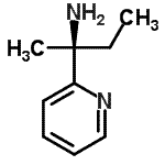 CAS 登录号：190524-24-4， (2S)-2-(2-吡啶基)-2-丁胺