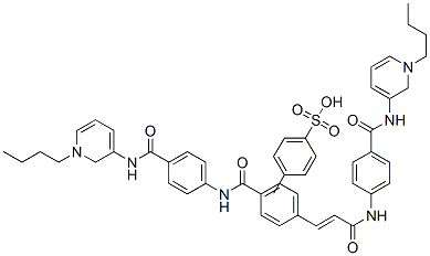 CAS#: 19060-45-8, N-(1-Butylpyridin-5-Yl)-4-[[(E)-3-[4-[[4-[(1-Butylpyridin-5-Yl)Carbamoyl]Phenyl]Carbamoyl]Phenyl]Prop-2-Enoyl]Amino]Benzamide 4-Methylbenzenesulfonate