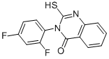 CAS#: 19062-31-8, 3-(2,4-Difluoro-Phenyl)-2-Mercapto-3H-Quinazolin-4-One