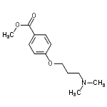 CAS#: 190660-97-0, Methyl 4-[3-(Dimethylamino)Propoxy]Benzoate
