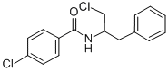 CAS 登录号：19071-61-5， 2-(P-氯苯甲酰胺基)-1-氯-3-苯基丙烷