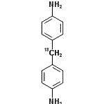 CAS 登录号：190778-00-8， 4,4'-(<sup>13</sup>C)亚甲基二苯胺