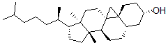 CAS#: 1912-66-9, 14-Methyl-9beta,19-Cyclo-5alpha-Cholestan-3beta-Ol
