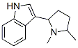 CAS#: 19137-66-7, 3-(1,5-Dimethyl-2-Pyrrolidinyl)-1H-Indole
