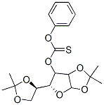 CAS 登录号：19189-62-9， [(3R,4S)-3-[(4R)-2,2-二甲基-1,3-二氧戊环-4-基]-7,7-二甲基-2,6,8-三氧杂双环[3.3.0]辛-4-基]氧基-苯氧基-甲硫酮