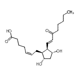 CAS#: 191919-01-4, (5Z,8beta,9alpha,11alpha,13E)-9,11-Dihydroxy-15-Oxoprosta-5,13-Dien-1-Oic Acid