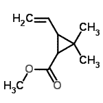 CAS 登录号：191998-91-1， 甲基2,2-二甲基-3-乙烯基环丙烷羧酸酯