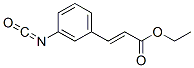 CAS 登录号：19201-38-8， 3-(3-异氰酸苯基)丙烯酸乙酯